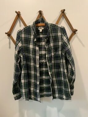 LLBean Women’s Slightly Fitted Large Flannel